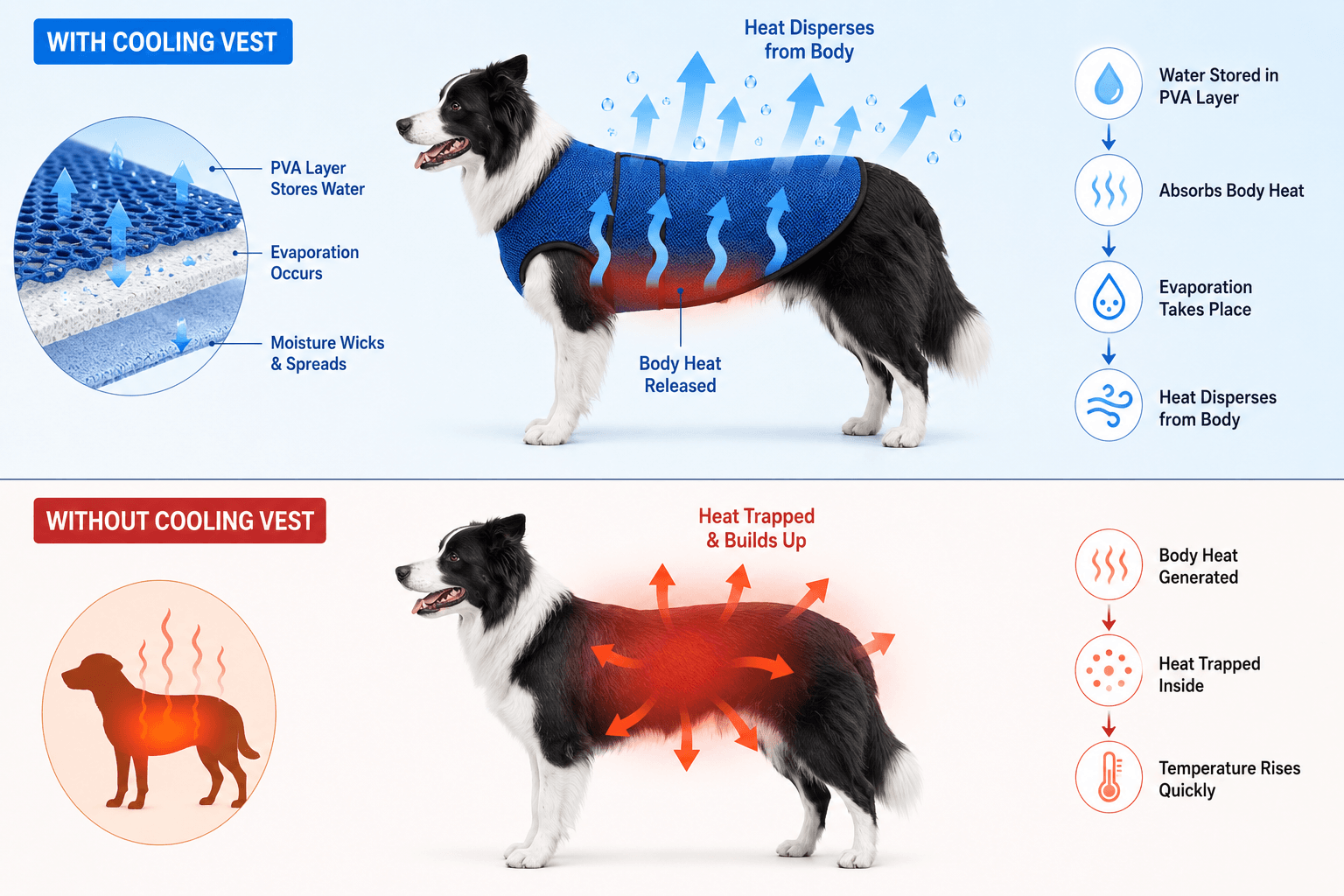 dog cooling vest (3) dog cooling vest