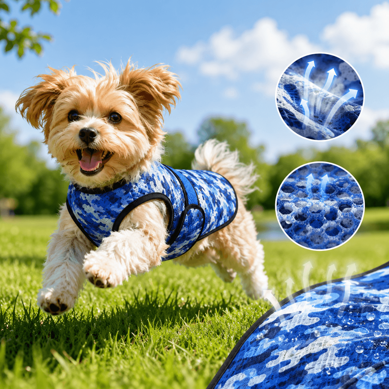 dog cooling vest in summer dog cooling vest