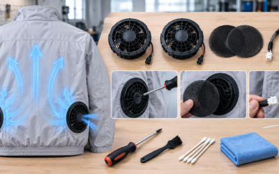 How To Replace The Fans In A Cooling Vest？