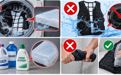 How To Wash and Maintain PCM Cooling Vest?