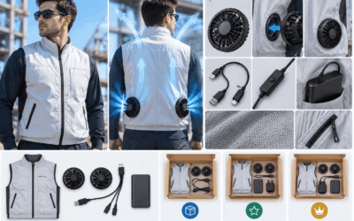 How To Use The Battery Powered Fan Vest