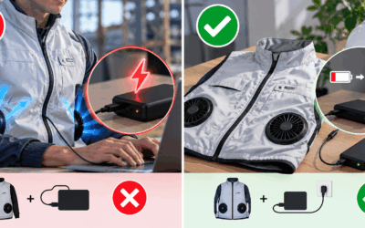 Can The Cooling Fan Jacket Be Used While Charging?