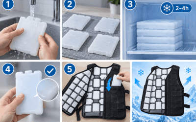 How To Use The PCM Cooling Vest Correctly?